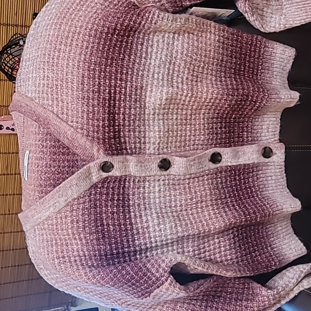 Cozy button front cardigan sweater.
